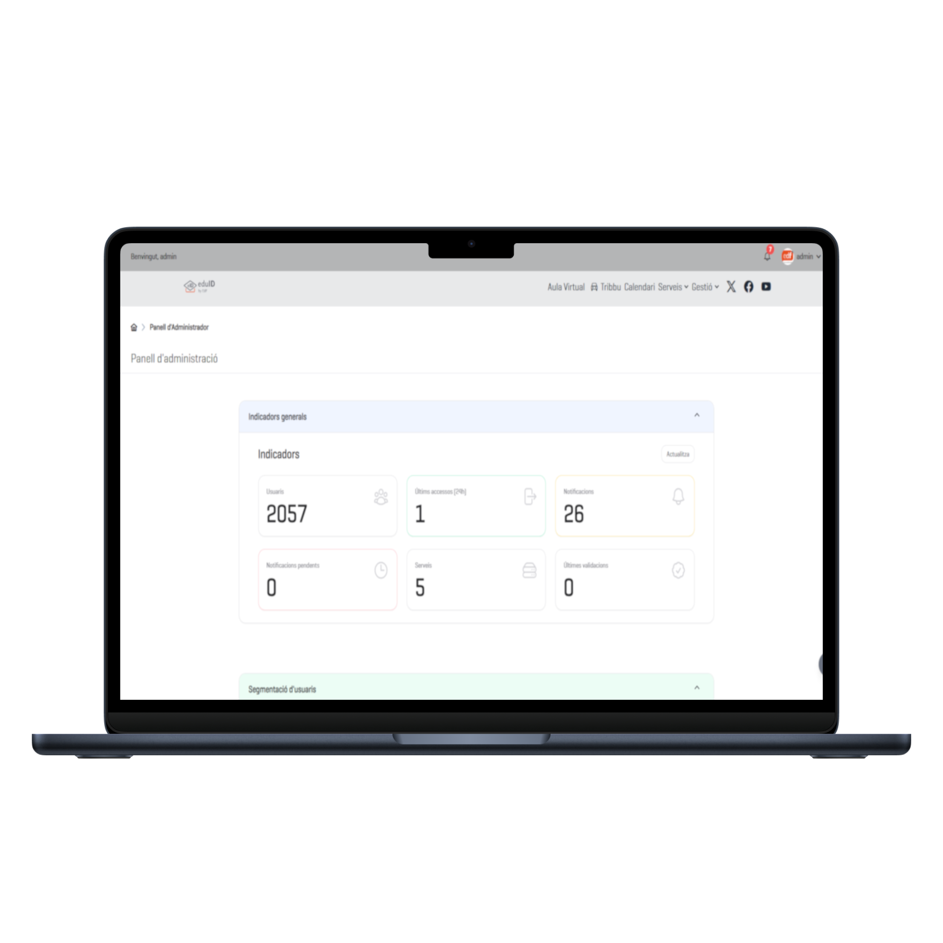 Panel de administrador